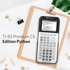 Texas Instruments TI-83 PREMIUM CE EDITION PYTHON Grafikrechner (nur mit französischer Anleitung und Sprache)