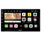 [Neu] ATOTO S8 Premium Doppel-DIN Android Autoradio, Kabelloses CarPlay & Android Auto, 7-Zoll-QLED-Anzeige, Dual BT mit aptX HD, USB tethering,HD Rückansicht mit LRV, SCVC und mehr, S8G2B74PM