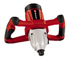Einhell Farb-Mörtelrührer TE-MX 1600-2 CE (2-Gang-Getriebe, max. 750 min-1, Drehzahlregelung, inkl. Mörtelrührer Ø133 mm und Maulschlüssel)