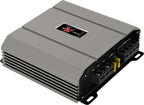 Excalibur X275.2 Auto Verstärker HiFi Stereo 2 Kanal 1300 Watt- Kfz Mini Verstärker Mit 2 x 650 Watt Endstufe Auto, Bass-Boost 12 dB, Variable Frequenzweiche, Remote Anschluss, Subwoofer Bridge Modus