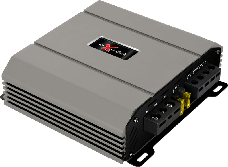Excalibur X275.2 Auto Verstärker HiFi Stereo 2 Kanal 1300 Watt- Kfz Mini Verstärker Mit 2 x 650 Watt Endstufe Auto, Bass-Boost 12 dB, Variable Frequenzweiche, Remote Anschluss, Subwoofer Bridge Modus