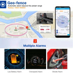 GPS Tracker 4G Auto 5000mAh 40 Tage Standby Locator 4G GPS Tracker für Fahrzeuge Versteckter magnetischer Wasserdicht Magnet mit freies Web APP GPS Gerät für Auto, Motorrad, LKW, Boot