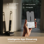 dreame H15 Pro Nass- und Trockensauger, GapFree AI DescendReach Roboterarm, dreifache Kantenabdeckung, 21.000 Pa Saugleistung, 0 Tangle, 100°C Bürstenwäsche, 5min 90°C Trocknung, 180° Lie-Flat