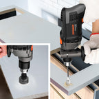 DOVAMAN PHD03B 850W Schlagbohrmaschine Mit 13mm Metallbohrfutter, Elektro-Bohrmaschine Mit Schlagfunktion & Variabler Drehzahl 0–3000 U/Min – Für Beton, Mauerwerk, Holz – Inkl. Bohrer & Koffer