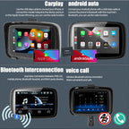 GOFORJUMP Wireless CarPlay & Android Auto 5" Zoll Touchscreen Motorrad Navigator IPX7 wasserdichte Motorrad Bluetooth Verbindung