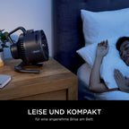 Shark FlexBreeze HydroGo – Leistungsstarker Nebelventilator, Kühlung im Innen- und Außenbereich, Leise und langlebig, Mit und ohne Kabel, Kompakt und Leicht, 5 Geschwindigkeiten, Anthrazit FA050EU