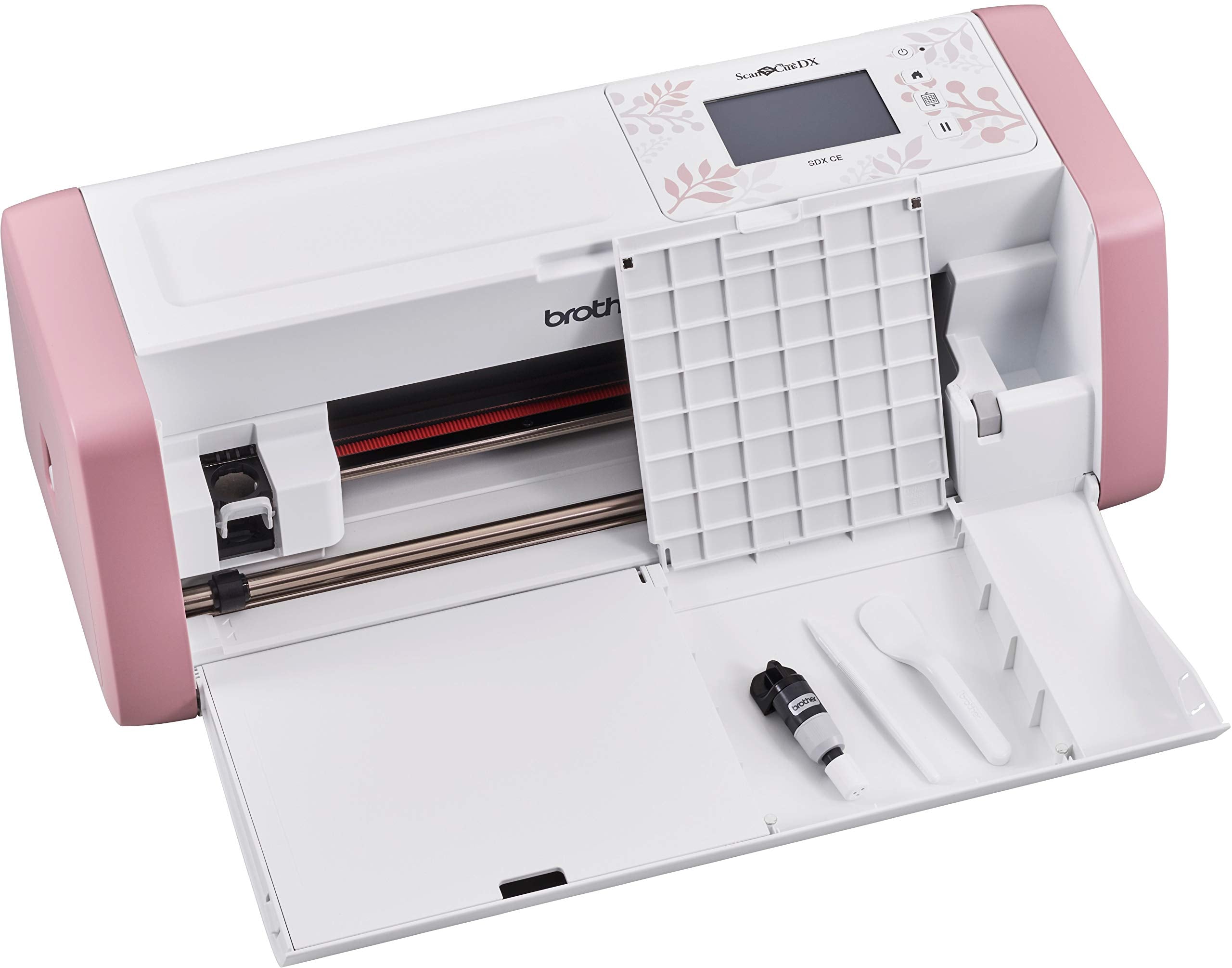 Brother Scan N Cut SDXCE (Limitierte Edition) Stanzmaschine, ScanNCut Wireless mit integriertem Scanner, 3 mm, Kreativbedarf, Scrapbooking, Patchwork, Nähen