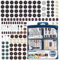 Dremel SC724 EZ SpeedClic Mehrzweck Zubehörset (150 Dremel Zubehören zum Schleifen, Schneiden, Schärfen, Polieren, Reinigen, Gravieren, Schnitten)