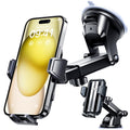 VANMASS 2025 【Neueste & Stärkste】 Handyhalterung Auto Militär-Klasse Handy Halterung Auto【Über 20KG Saugkraft】 Armaturenbrett Scheibe Autohalterung LKW für iPhone 16 Pro Max 15 14 Samsung S24 Android