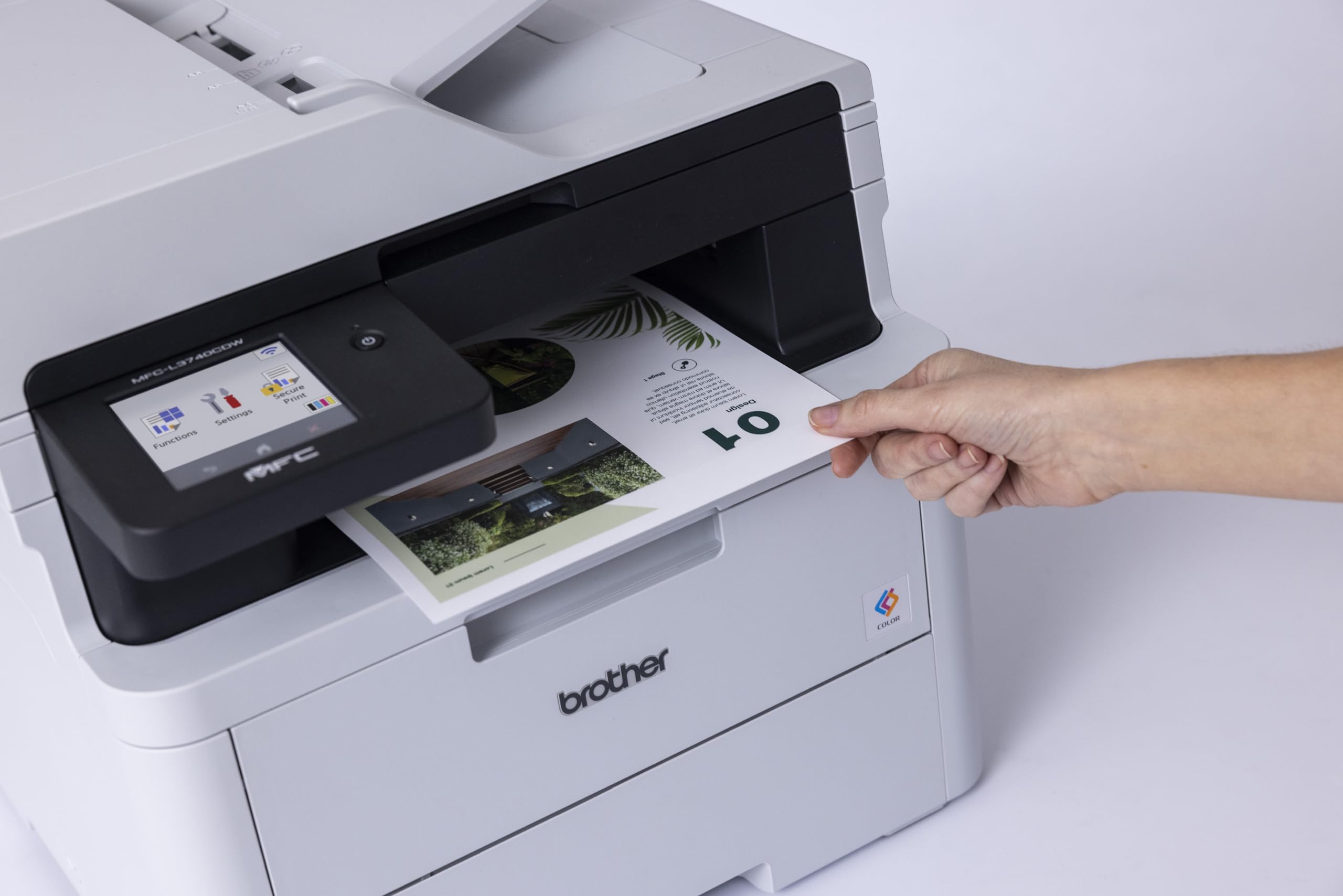 Brother MFC-L3740CDW - 4-in-1 Farb Multifunktionsgerät mit WLAN/LAN und Duplexdruck