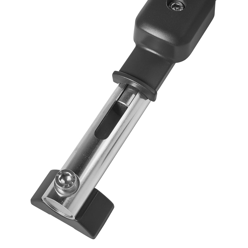wolfcraft Hammer-Zugeisen 6945000 – Werkzeug zum Verlegen von Laminat und Parkett – 3-in-1-Funktion – Hammer, Schlagholz und Zugeisen in einem Produkt