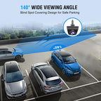 PARKVISION Auto Rückfahrkamera HD 140° Rückfahrkamera Nachrüsten für Wohnmobil, Metallgehäuse weiter Betrachtungswinkel einstellbares Einparkhilfe Rückseitige Kamera