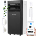 Echos Klimaanlage 3in1 WIFI mobil Fensterabdichtung mit Abluftschlauch 24h Timer Fernbedienung 9000 BTU 3 Modi Aircooler Klimagerät mobile Klimaanlage Air Cooler Klima Anlage Air Conditioner
