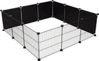Kerbl Pet Erweiterung 6X Kunststoffwand-Elemente für Indoor-Freigehege Hopsi, 35x35 cm je Element