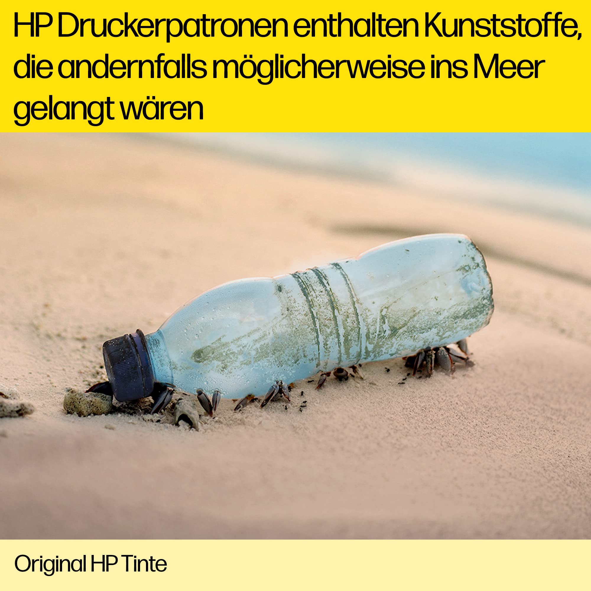 HP 301 2er-Pack Tintenpatronen, 1 schwarz und 1 dreifarbig Original (N9J72AE) Schwarz/Rot/Blau/Gelb