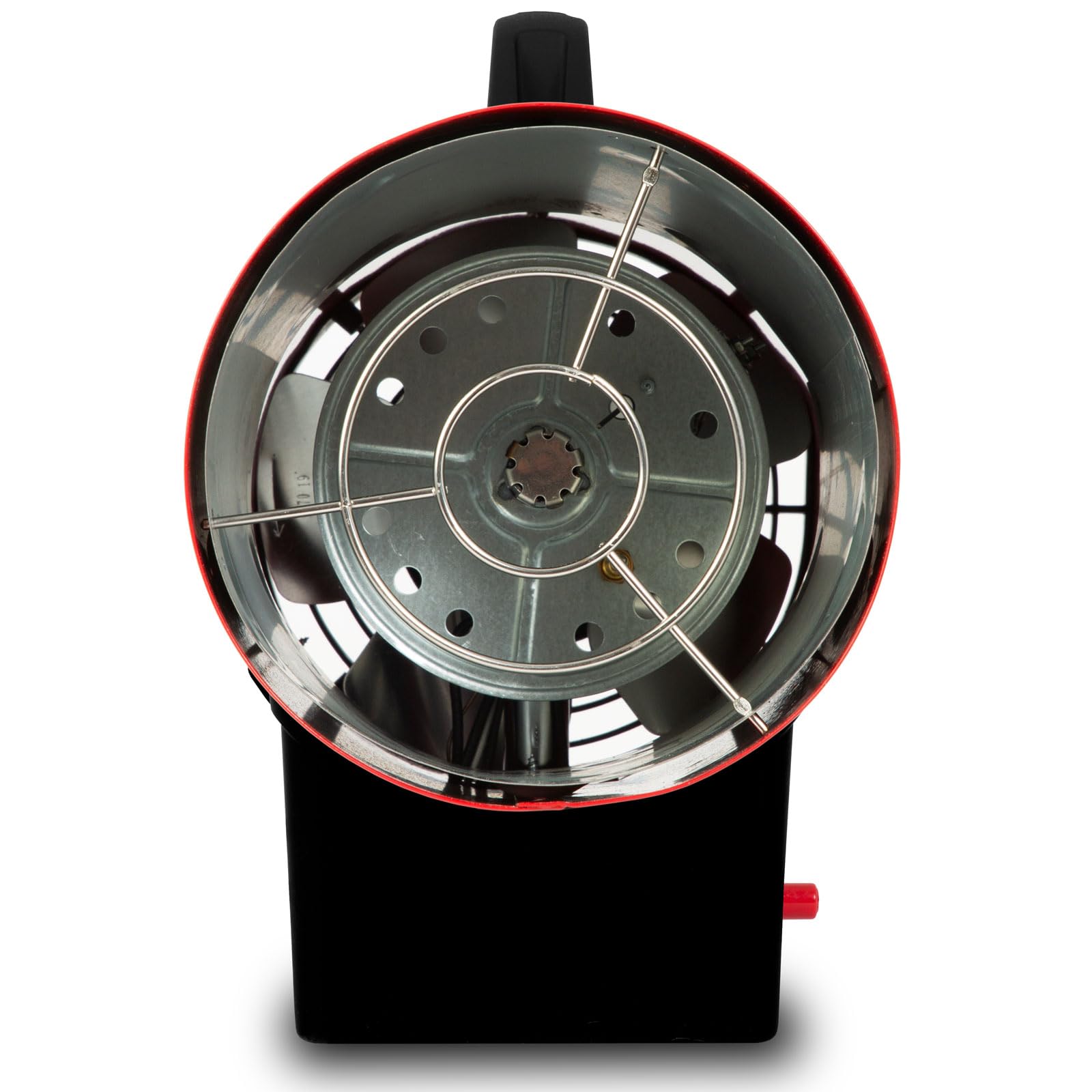 EBERTH Gasheizgebläse 15 kW Direkt, Heizkanone Gas, Luftdurchsatz 320 m³/h, Gasheizer mit Schlauch, Druckminderer, für Propan-/Butangasflasche, Gas Heizgebläse mit Überhitzungsschutz, Flammensicherung