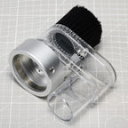 Genmitsu CNC ABS Staubschutzschuh für CNC Maschinen mit einem 52mm Durchmesser Motor, für die meisten 300W-500W Spindelmotoren, Außendurchmesser 38mm, Transparent