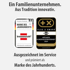 Brennenstuhl Garant IP44 Kabeltrommel (25m, Spezialkunststoff, kurzfristiger Einsatz im Außenbereich, Made in Germany) grau