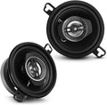 Pyle Autolautsprecher 8,8cm (3,5") – 2-Wege Koaxial Lautsprecher System 120W, 4 Ohm Impedanz, 1" Neodym Hochtöner, 4cm (1,6") Einbautiefe, KSV Spule, Poly Injection Membran – Einbaulautsprecher Auto