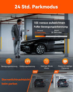 VANTRUE N5 4 Kanal 2.7K STARVIS 2 Dashcam Auto 1944P+ 3 Lens 1080P Dash Cam Vorne Innen Hinten, 5.8GHz WiFi, IMX675 HDR Nachtsicht Dash Camera Auto 24H Parkmodus, Sprachbefehle, Max 1TB
