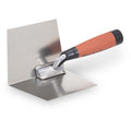 Marshalltown 23D 4 x 5 Trockenwand Eckkelle-DuraSoft Griff, Silber