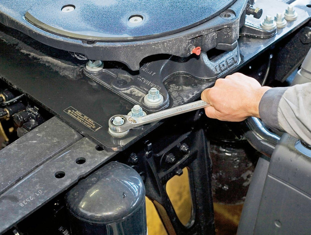 HAZET Ratschenschlüssel 606-19, Abtrieb: Außen-Doppel-Sechskant, Schlüsselweite: 19 mm, Betätigungswinkel (5°), Werkzeug für enge Schraubarbeiten an Fahrrad, Auto, etc.