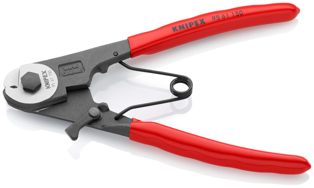 KNIPEX Bowdenzugschneider mit Kunststoff überzogen 150 mm, 95 61 150