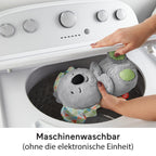 Fisher-Price Schlummer-Koala mit Sanfter Musik, Licht & Rhythmischen Atembewegungen, Koala Kuscheltier, Baby Spielzeug, Nachtlicht mit Musik für Babys, Baby Erstausstattung, für Neugeborene 0+, HBP87