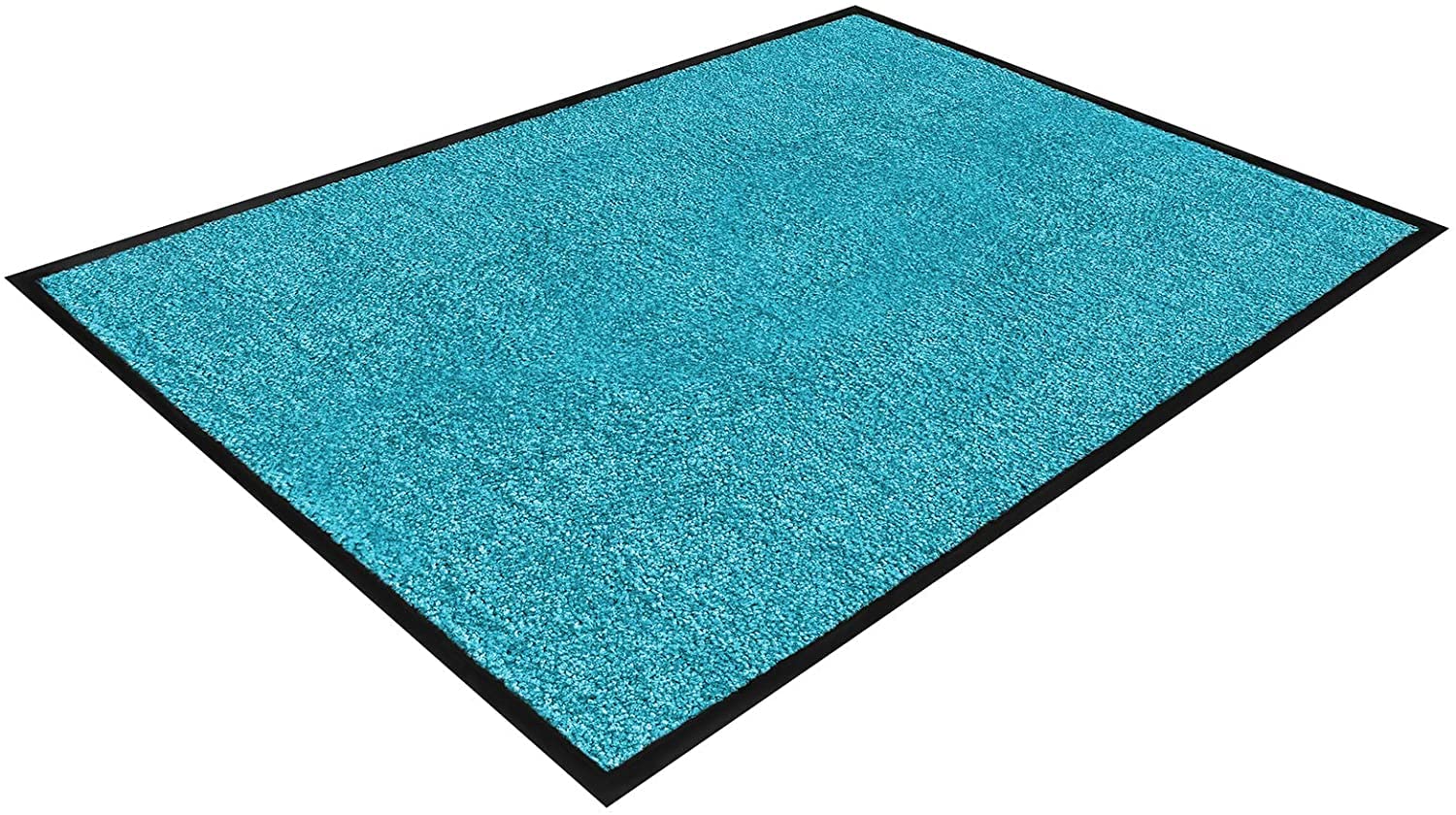 etm® Schmutzfangmatte - Fußmatte in vielen Größen - Türmatte Fußabstreifer für Haustür innen und außen (Türkis, 200x400 cm)