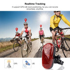 4G Fahrrad GPS Tracker Bike Locator 1800mAh Wasserdicht SOS Überdrehzahl Alarm Mini gprs Locator Echtzeit Tracking Bike GPS Versteckte Tracker IOS Android kostenlose APP/Web für alle Fahrräder