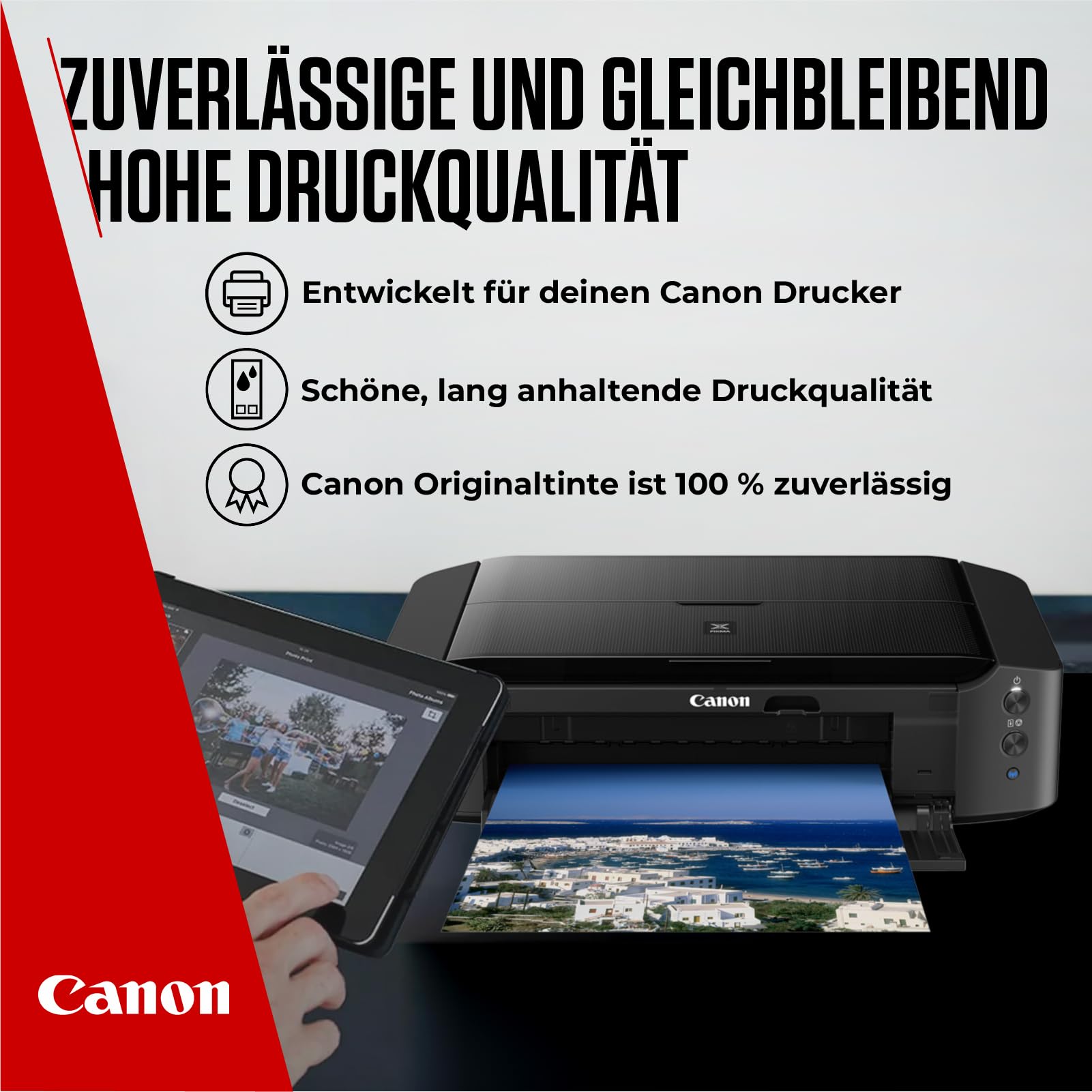 Canon Tintenpatronen - PG-560 Original Druckerpatrone - Druckt bis zu 180 A4-Seiten (1 x schwarze Patrone)