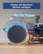 Tineco iFLOOR 5 Breeze Complete Nass Trockensauger, EIN-Schritt-Reinigung für Hartböden, Kantenreinigung <0.5cm, Dreifache Batterielebensdauer, Selbstreinigung, Leichtes Kabelloses Saugwischer, Blau