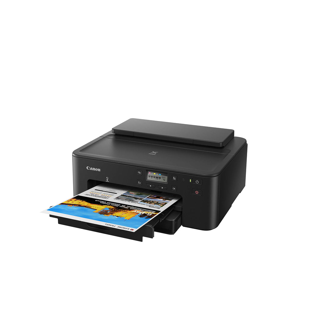 Canon PIXMA TS705a reiner Tintenstrahldrucker (ohne Scan- & Kopierfunktion, WLAN, Duplex, 5 separate Tinten, AirPrint, A4, Schwarz)