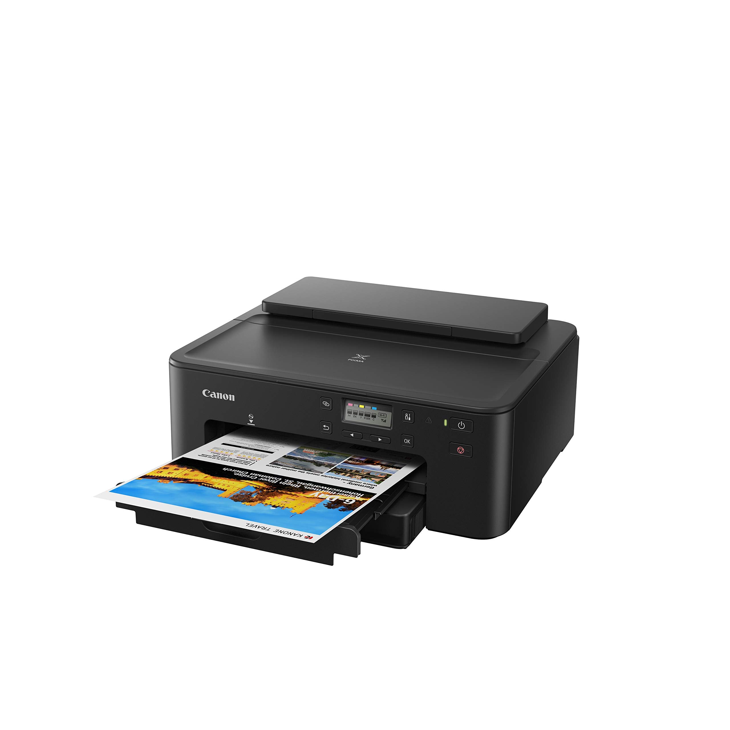 Canon PIXMA TS705a reiner Tintenstrahldrucker (ohne Scan- & Kopierfunktion, WLAN, Duplex, 5 separate Tinten, AirPrint, A4, Schwarz)