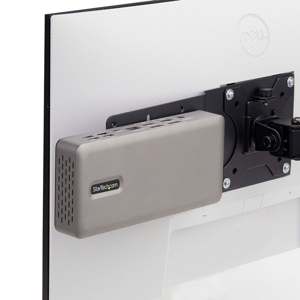 StarTech.com VESA Halterung für Mini Pc/NUC/Thin Clients oder Docking Stationen, Adapterplatte, VESA 75x75/100x100 Kompatibel