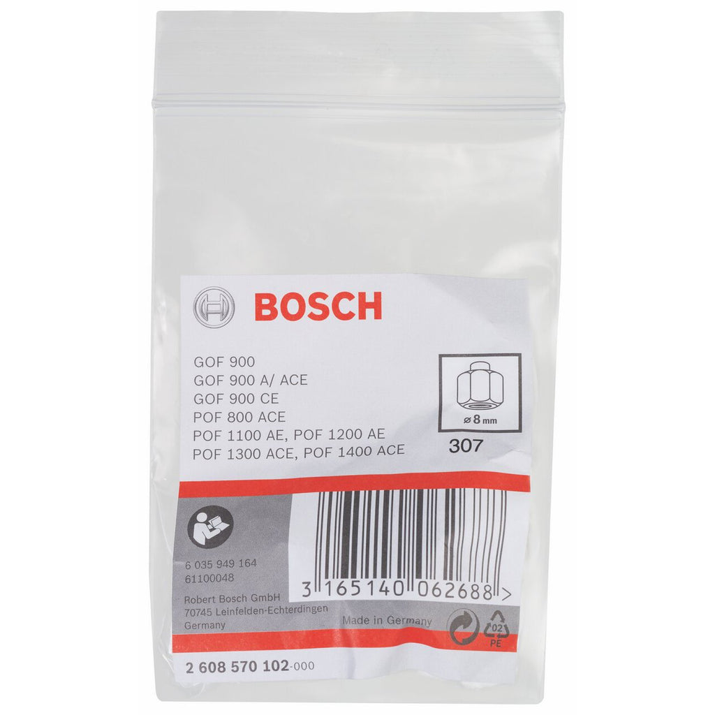 Bosch Zubehör 2608570102 Spannzange 8 mm, 19 mm