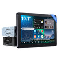 ATOTOZONE 10" QLED AI Android Autoradio 1 DIN, Floating Screen Auto, 8G+128G In-Dash Navigation,4G LTE, Kabelloses CarPlay & Android Auto, Dual-Phone & 2 Bluetooth,SCVC,GPS-Tracking,X10G110E
