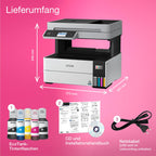 Epson EcoTank ET-5150 DIN-A4-Multifunktions-WLAN-Tintentankdrucker