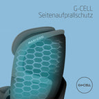 Maxi-Cosi Emerald 360 S i-Size, Autositz 360 Grad Drehbar, 0–12 Jahre (40–150 cm), Mitwachsender Kindersitz 0-36kg, ISOFIX-Kindersitz, 4 Liegepositionen, G-CELL Seitenaufprallschutz, Tonal Graphite