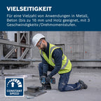 Bosch Professional 18V System Akku-Drehschlagschrauber GDS 18V-750 C