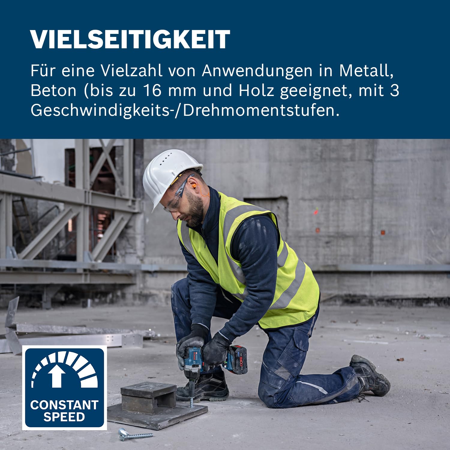Bosch Professional 18V System Akku-Drehschlagschrauber GDS 18V-750 C