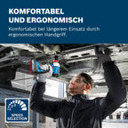 Bosch Professional 18V System Akku-Schlagschrauber GDX 18V-285 (inkl. 2x GBA 4.0Ah Akkus, GAL 18V-20 Ladegerät, L-BOXX)