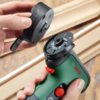Bosch Mini-Winkelschleifer EasyCut&Grind (Holz (Rundhölzer), Kunststoff, Karton und Metall trennen; 2,0 Ah Akku; 7,2 Volt; im Karton)