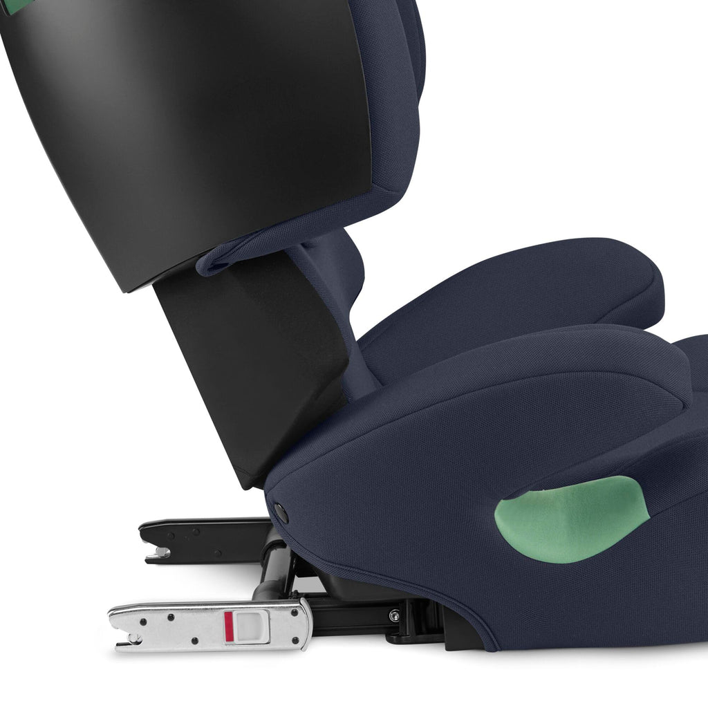 CBX by CYBEX Kinder-Autositz Solution X i-Fix, Für Autos mit und ohne ISOFIX, Ab ca. 3 bis 12 Jahre (100 - 150 cm), Ab ca. 15 bis 50 kg, Blau