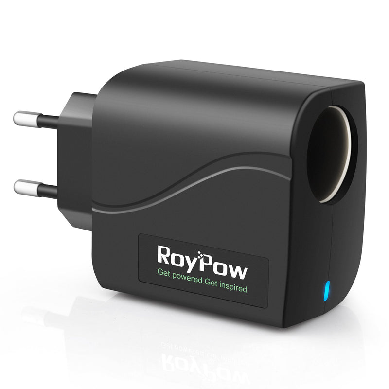RoyPow KFZ Auto Power Supply Konverter Transformer 24W 12V2A AC zu DC Adapter 220V/240V zu 12V Auto Zigarettenanzünder Buchse
