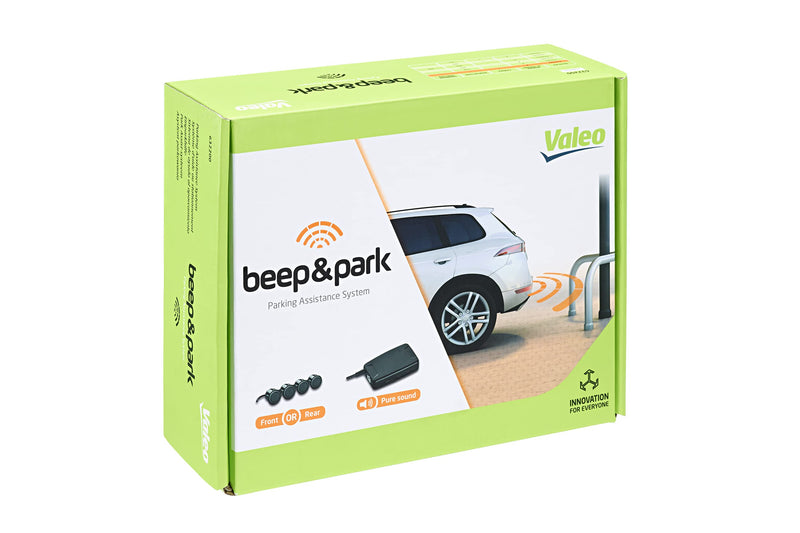 VALEO 632200 Einparkhilfe Beep&Park Kit: 4x Sensoren + 1 Lautsprecher Fronteinbau oder Heckeinbau
