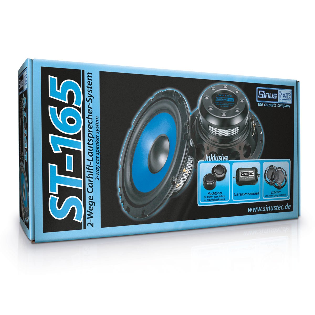 Sinustec 2-Wege Lautsprecher System ST-165 16cm