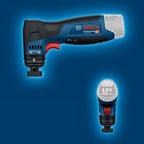 Bosch Professional 12V System Akku-Schwingschleifer GSS 12V-32 (inkl. montiertem 32 mm Klett-Schleifteller, 32 mm selbstklebender Schleifteller)