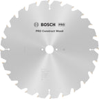 Bosch Professional Kreissägeblatt Construct Wood (Holz, 350 x 30 x 3,5 mm, 24 Zähne, Zubehör Kreissäge), 2608640692, Ø 350 mm