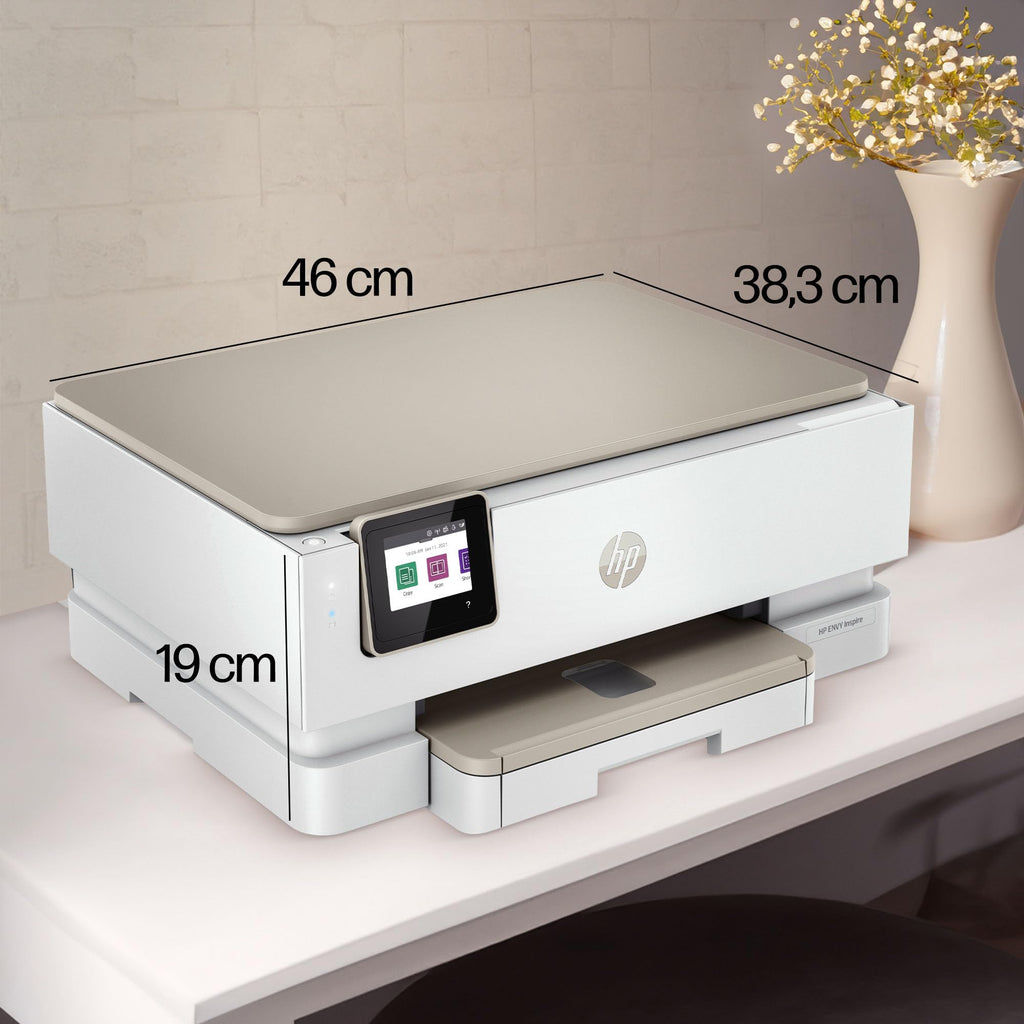 HP Envy Inspire 7220e Multifunktionsdrucker, Tintenstrahldrucker, 6 Monate gratis drucken Instant Ink inklusive, Drucken, Scannen, Kopieren, Fotodruck, DIN A4, WLAN, Airprint